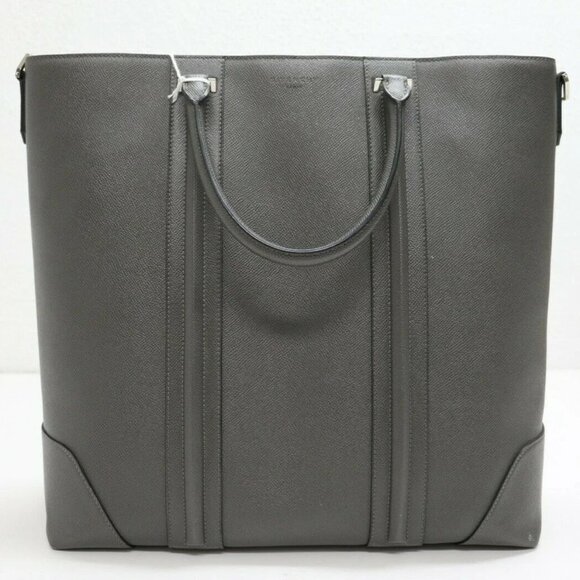 Givenchy LC Tote Bag Gray 100% Caviar Grained Leather BJ05840026 021 - Picture 1 of 6